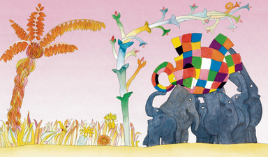 Yamalı fil Elmer’ın rengarenk hikayeleri