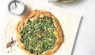 Tarhunlu Ricotta Kuşkonmazlı Galette