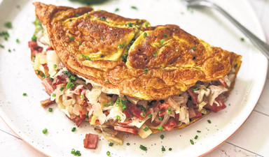 Reuben omlet