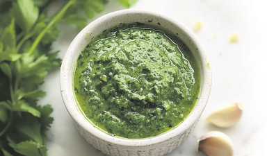 Chimichurri sosu her şeye yakışır
