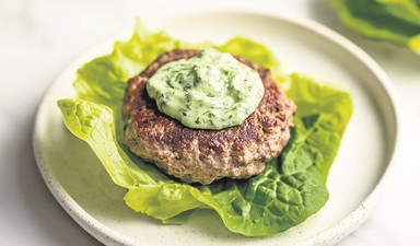 Inside-out burger