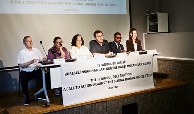 İnsan hakları ihlallerine karşı İstanbul çağrısı