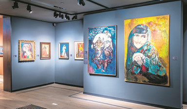 Türk resminde iki çiftin, dört hayatın yan yana hikayesi