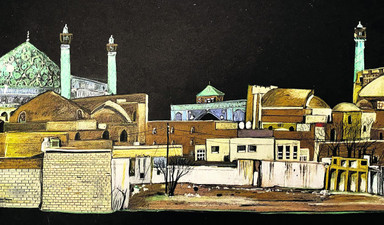 Şehri yürümek, şehri çizmek ve İsfahan