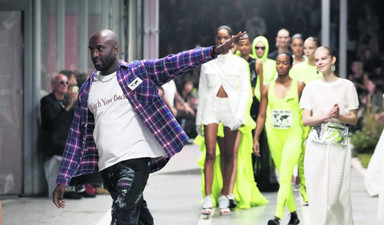 Bir halk kahramanı Virgil Abloh