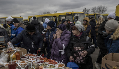 Kiev yakınındaki Buça'dan tahliyeler sürüyor