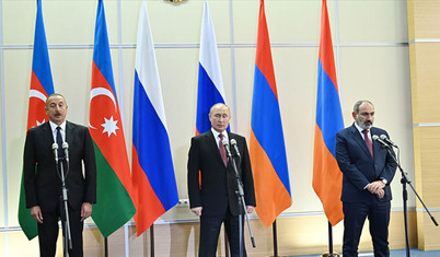 Putin, Aliyev ve Paşinyan ile Karabağ'daki durumu görüştü