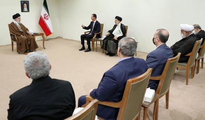 Beşşar Esad, Tahran'da İran lideri Hamaney ile bir araya geldi