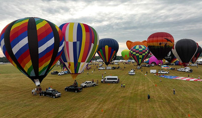 ABD'nin en büyük sıcak hava balonu festivali başladı