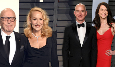 Jerry Hall da katıldı: Milyarder eski eşler kulübü