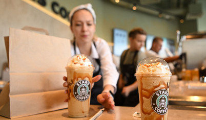 Starbucks Rusya'da Stars Coffee olarak yeniden açıldı