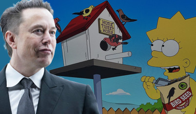 Elon Musk’tan Simpsons kehaneti açıklaması: Twitter’ı alacağımı tahmin ettiler