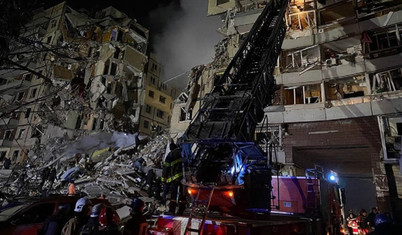 Ukrayna: Rus ordusunun Dnipro'ya füze saldırısında 1'i çocuk 12 sivil öldü