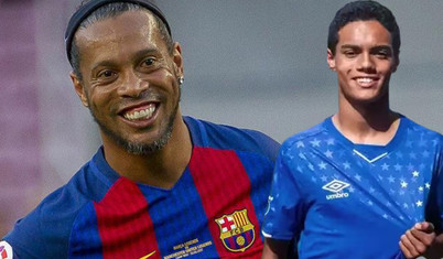 Barcelona Ronaldinho'nun 17 yaşındaki oğluyla sözleşme imzaladı