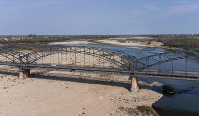 Po Nehri'nde kuraklık uydudan dahi gözlemlenebiliyor