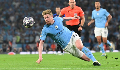 Şampiyonlar Ligi finalinde sakatlanan Manchester City oyuncusu Bruyne: Kulüp tarihinde ilki başardık