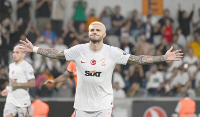 Galatasaray galibiyet serisini 4 maça çıkardı, Icardi tarihe geçti