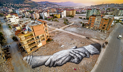 Guillaume Legros "Saype": Eser kaybolur, hafıza kalır