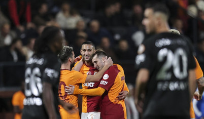 Galatasaray Pendik deplasmanında 3 puanı 2 golle aldı