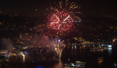 Türkiye yeni yıla coşkuyla girdi