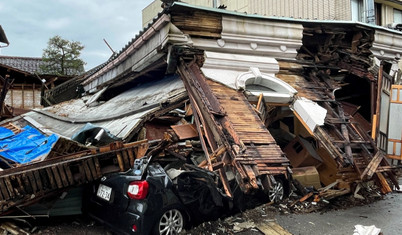 Japonya depremi: Hayatını kaybedenlerin sayısı 64'ye yükseldi