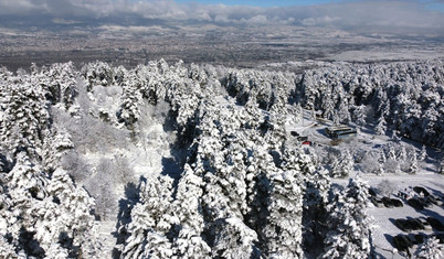 En soğuk gece eksi 18,3 dereceyle Bolu'da yaşandı