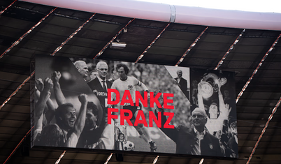 Allianz Arena'da Beckenbauer anması: Her şey için teşekkürler Franz