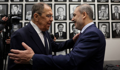 Dışişleri Bakanı Fidan, Rus mevkidaşı Lavrov ile görüştü