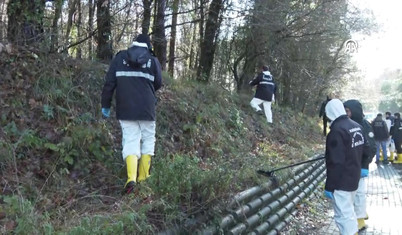 Santa Maria Kilisesi'ndeki saldırıda kullanılan silahlardan biri ormanlık alanda bulundu