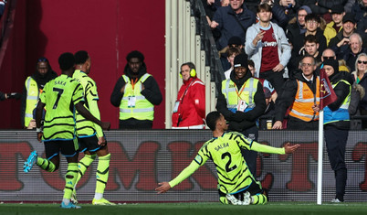 Londra derbisinde Arsenal'dan West Ham'a 6 gol