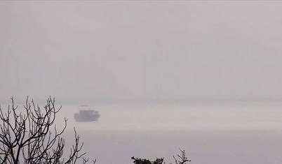 Marmara Denizi'nde kargo gemisi battı: Kurtarma çalışmalarından ilk görüntüler