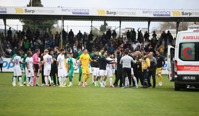 Olaylı Bodrum FK-Eyüpspor maçının faturası belli oldu