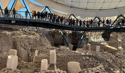 Göbeklitepe 11 bini aşkın kişiyle günlük ziyaretçi rekorunu kırdı