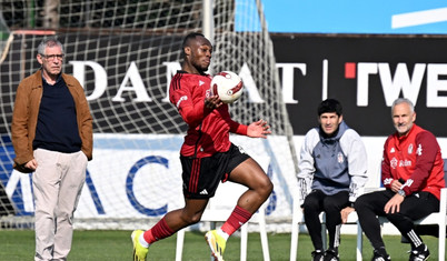 Beşiktaş'tan milli arada farklı prova: Buducnost'u 5-1 yendi