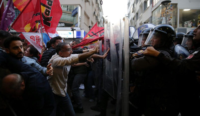 Van'daki protestolar dünya basınında