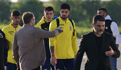 Fenerbahçe Süper Kupa maçı için Şanlıurfa'ya geldi