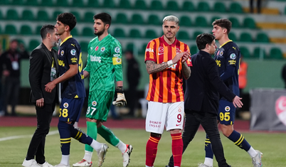 Galatasaray maçında sahadan çekilen Fenerbahçe'nin cezası belli oldu