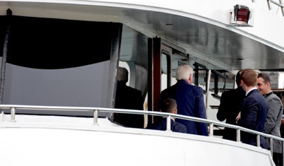 Almanya Cumhurbaşkanı Steinmeier İstanbul'da vapurla Boğaz turu yaptı
