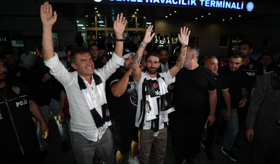 Beşiktaş'ın yeni transferi Rafa Silva İstanbul'da