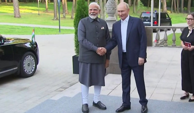 Rusya Devlet Başkanı Putin Hindistan Başbakanı Modi ile görüştü