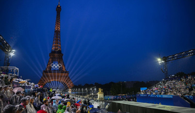 Olimpiyat tarihinde ilk: Seine Nehri'nde gerçekleştirilen Paris 2024 açılış töreninden kareler