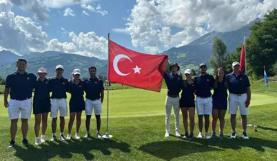 Milli golfçüler Avrupa Takımlar Şampiyonası'nda birinci oldu