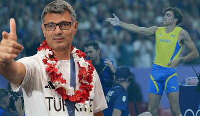 Rekortmen Duplantis'in sevincine ilham veren Yusuf Dikeç: Dünyaya örnek olmak güzel