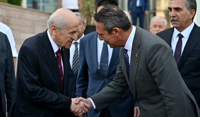 MHP Genel Başkanı Bahçeli, Ali Koç ile görüştü