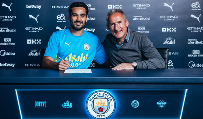 İlkay Gündoğan resmen Manchester City'de