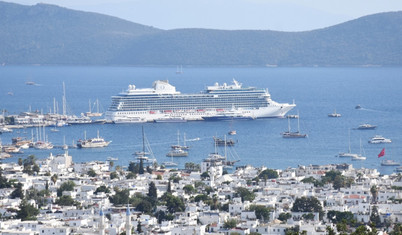 Vista kruvaziyeri Bodrum'a 1156 yolcu getirdi