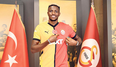 Galatasaray'da Victor Osimhen'in sol adalesinde zorlanma ve kanama tespit edildi