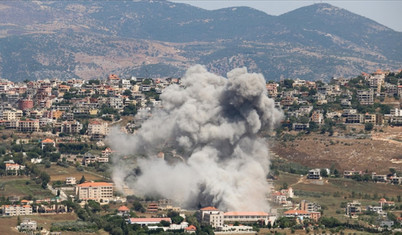 İsrail’in Lübnan'ın Baalbek kentine düzenlediği hava saldırılarında 21 kişi öldü