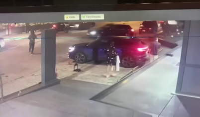 Serhat Akın’ın uğradığı saldırı güvenlik kamerasında