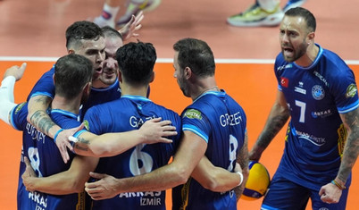 Voleybolda Erkekler AXA Sigorta Şampiyonlar Kupası'nın sahibi Arkas Spor oldu